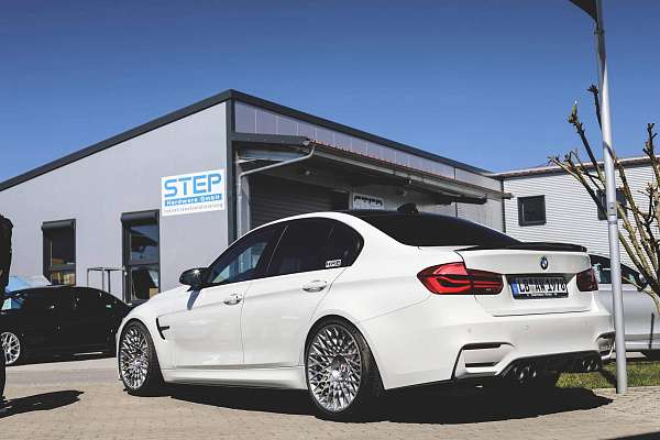 Фото дисков HRE 501M Сатиновый тонированный лак на BMW 3/M3 (F3x/F80)