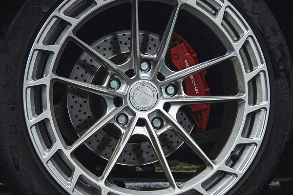 Фото дисков Bola FP3  на Porsche Cayman I