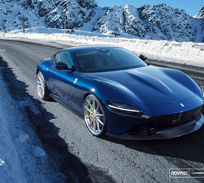 Фото дисков NOVITEC NF10 на Ferrari Roma