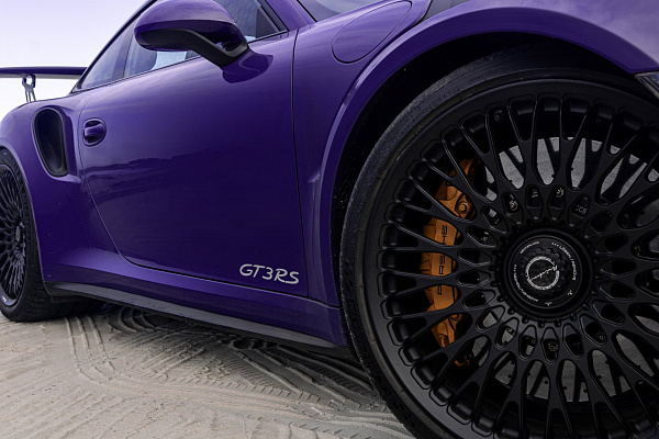 Фото дисков Brixton Forged TR20 Черный сатин на Porsche 911 VII