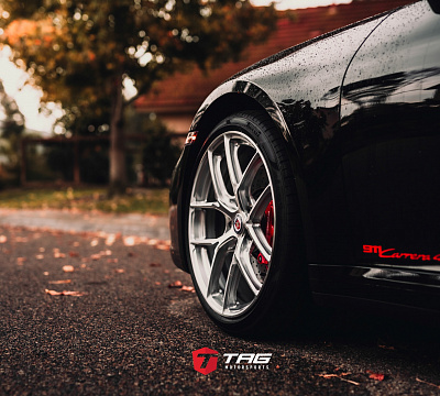 Фото дисков HRE P101SC на Porsche 911 VII