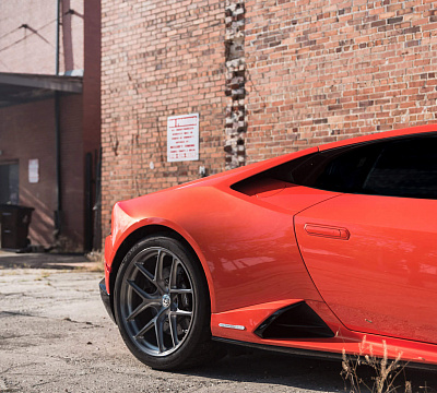 Фото дисков HRE R101 Lightweight на Lamborghini Huracan