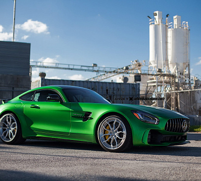 Фото дисков Anrky AN31 на Mercedes-Benz AMG GT I