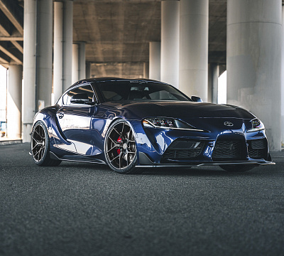 Фото дисков Vossen HF-5 на Toyota Supra A90