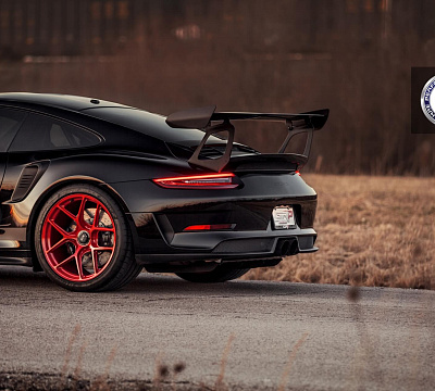 Фото дисков HRE R101 Lightweight на Porsche 911 VII