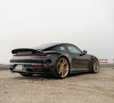 Фото дисков HRE P104 на Porsche 911 VIII