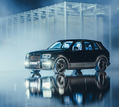 Фото дисков BRABUS Monoblock ZV (Platinum Edition) на Rolls-Royce Cullinan