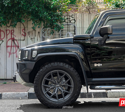 Фото дисков Vossen HF6-4 на Hummer H3