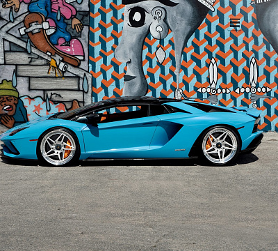 Фото дисков Anrky S3-X3 на Lamborghini Aventador