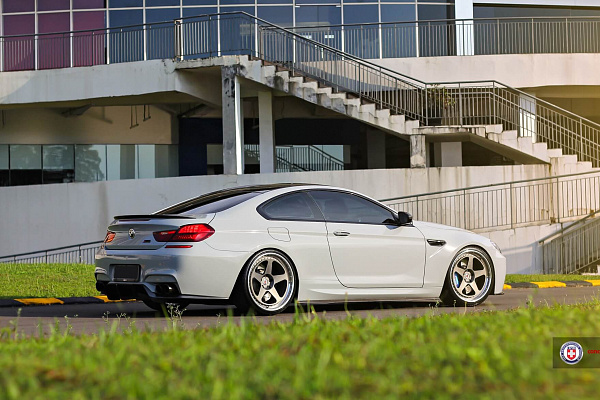 Фото дисков HRE 305 Сатиновый графит на BMW 6/M6 (F06/F13/F12)