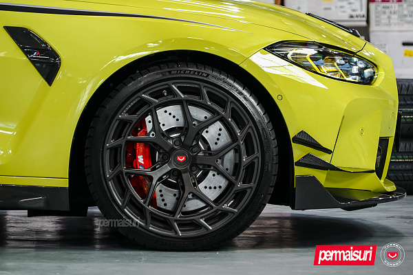 Фото дисков Vossen LC3-01T Сатиновый темный лак на BMW 4/M4 (G22/G82)