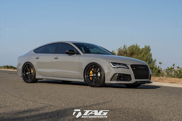 Фото дисков HRE S101 Черный сатин на Audi A/RS 7 (4G)