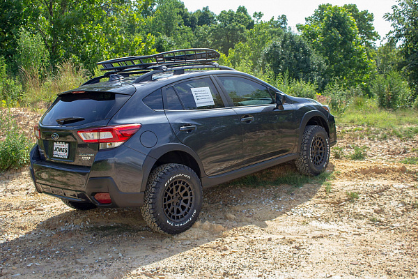 Фото дисков Black Rhino BOXER Черный матовый на Subaru XV GT