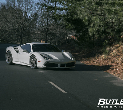 Фото дисков Vossen M-X1 (3-Piece) на Ferrari 488