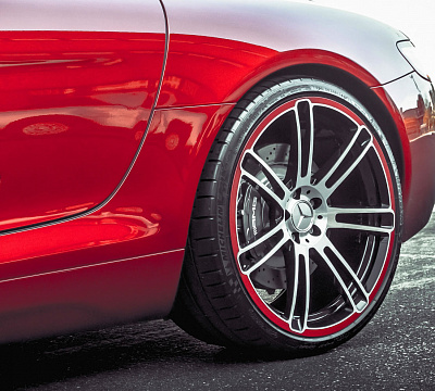 Фото дисков CEC C883 на Mercedes-Benz SLS AMG