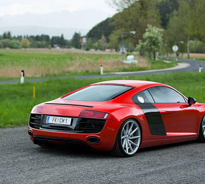 Фото дисков Vossen CVT на Audi R8 (Typ 42)