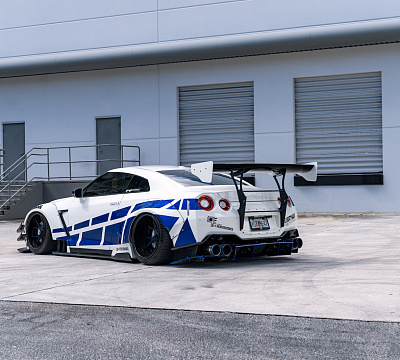 Фото дисков Strasse Wheels SM5R Deep Concave FS на Nissan GT-R