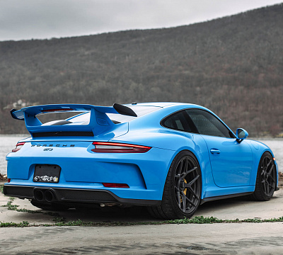 Фото дисков Brixton Forged PF7 на Porsche 911 VII
