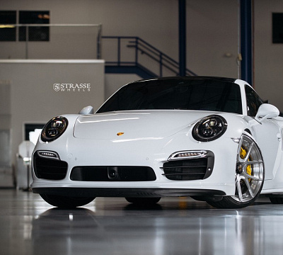 Фото дисков Strasse Wheels SM5R Deep Concave Duoblock на Porsche 911 VII