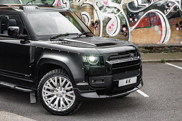 Фото дисков Kahn Kahn RS Серебро на Land Rover Defender II
