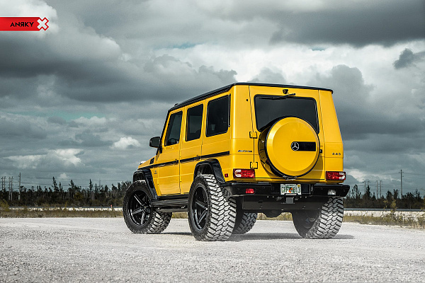Фото дисков Anrky AN15 Черный сатин на Mercedes-Benz G-Class II