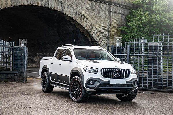 Фото дисков Kahn Kahn RS Черный сатин на Mercedes-Benz X-Class