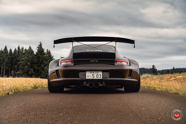 Фото дисков Vossen GEN-02 (3-piece) Черный сатин на Porsche 911 VI