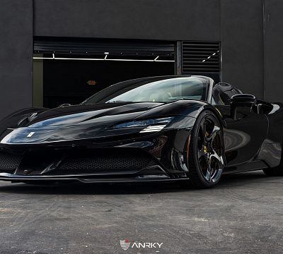 Фото дисков Anrky XR-205 на Ferrari SF90