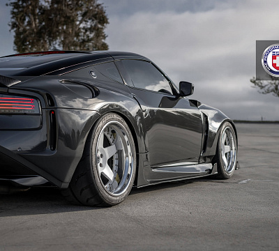 Фото дисков HRE C105 на Nissan Z