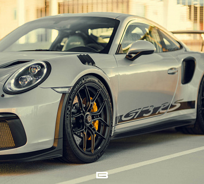 Фото дисков Brixton Forged CM5-R на Porsche 911 VII