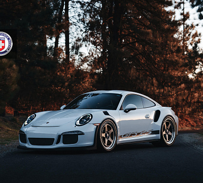 Фото дисков HRE 305 на Porsche 911 VII