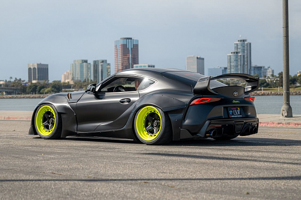 Фото дисков Brixton Forged TR05 AERO1 Другой цвет на Toyota Supra A90
