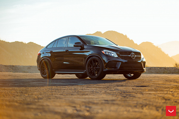 Фото дисков Vossen HF-3 Черный сатин на Mercedes-Benz GLE I