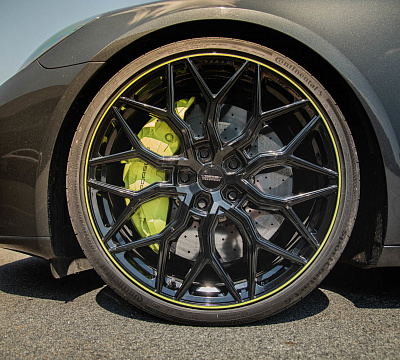 Фото дисков Vossen HF-2 на Porsche Panamera II