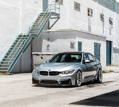 Фото дисков Vossen VFS-10 на BMW 3/M3 (F3x/F80)