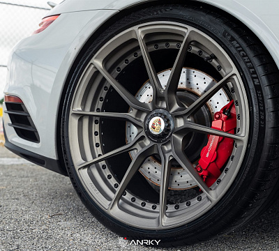 Фото дисков Anrky AN22 на Porsche 911 VII