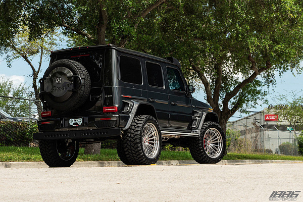 Фото дисков 1886 Wheels XR016 Полированный лак на Mercedes-Benz G-Class III