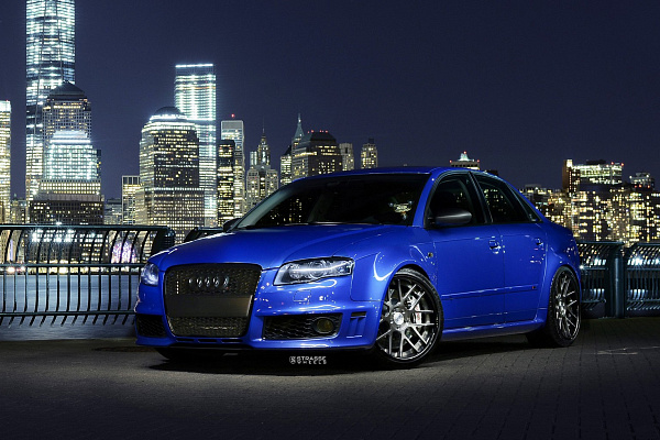 Фото дисков Strasse Wheels SM7 Deep Concave Другой цвет на Audi A/S/RS 4 (B8)
