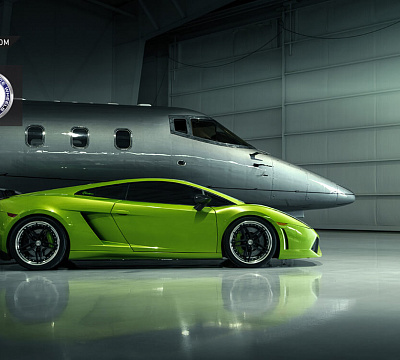 Фото дисков HRE S107 на Lamborghini Gallardo