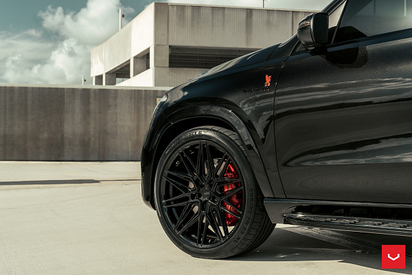 Фото дисков Vossen HF-7 Черный глянец на Mercedes-Benz GLE II