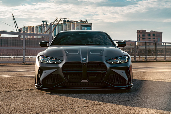 Фото дисков Brixton Forged CM5-RS Черный сатин на BMW 4/M4 (G22/G82)