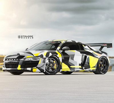 Фото дисков Strasse Wheels S5 Performance на Audi R8 (Typ 42)