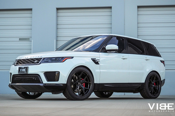 Фото дисков Vossen HF-5 Черный глянец на Land Rover Range Rover Sport II