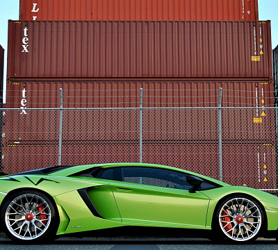Фото дисков Anrky AN10 на Lamborghini Aventador