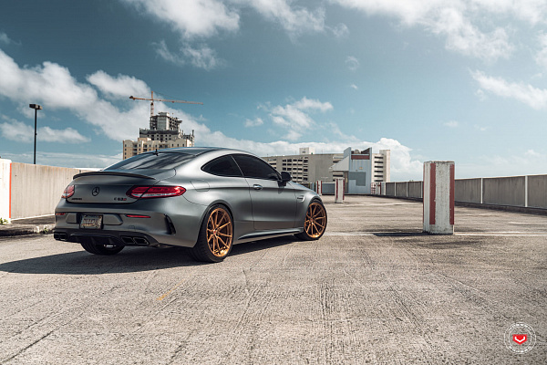 Фото дисков Vossen M-X2 Глянцевая темная медь на Mercedes-Benz C-Class (W205)
