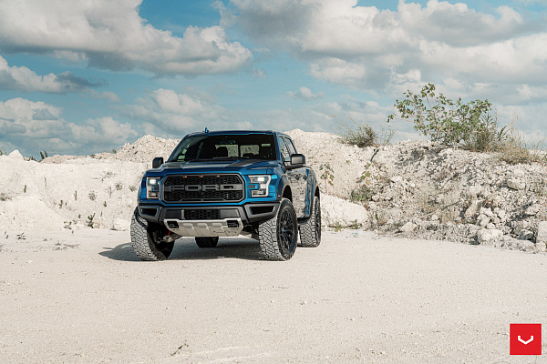 Фото дисков Vossen HF6-3 Черный сатин на Ford F-150 XIII