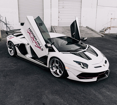 Фото дисков Brixton Forged NC01-R на Lamborghini Aventador