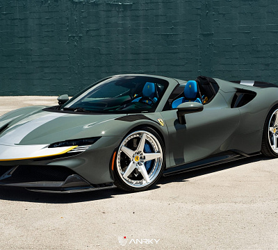 Фото дисков Anrky RS5.3 на Ferrari SF90
