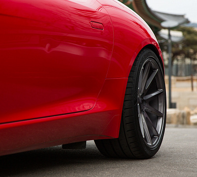 Фото дисков Vossen VFS-1 на Jaguar F-Type