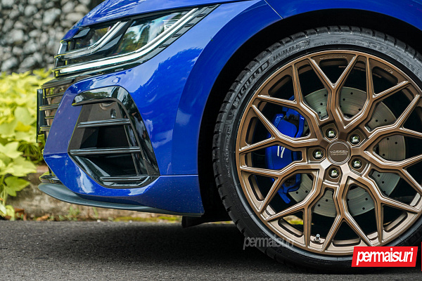 Фото дисков Vossen HF-2 Глянцевая бронза на Volkswagen Arteon